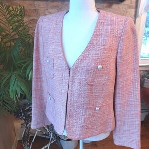 Apostrophe 12P pink blazer women's